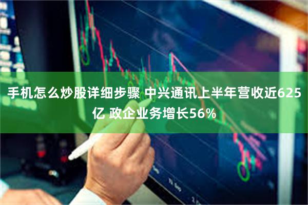 手机怎么炒股详细步骤 中兴通讯上半年营收近625亿 政企业务增长56%