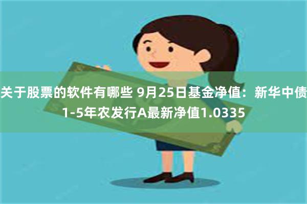 关于股票的软件有哪些 9月25日基金净值：新华中债1-5年农发行A最新净值1.0335